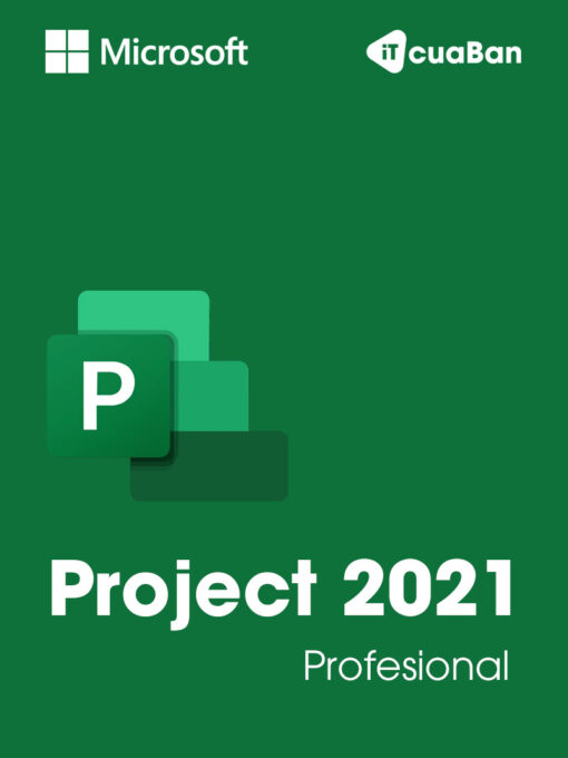 Microsoft Project 2021 profesional giá rẻ